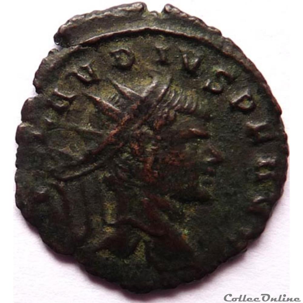 monnaie antique av jc ap romaine claude ii 270 cyzique victor german