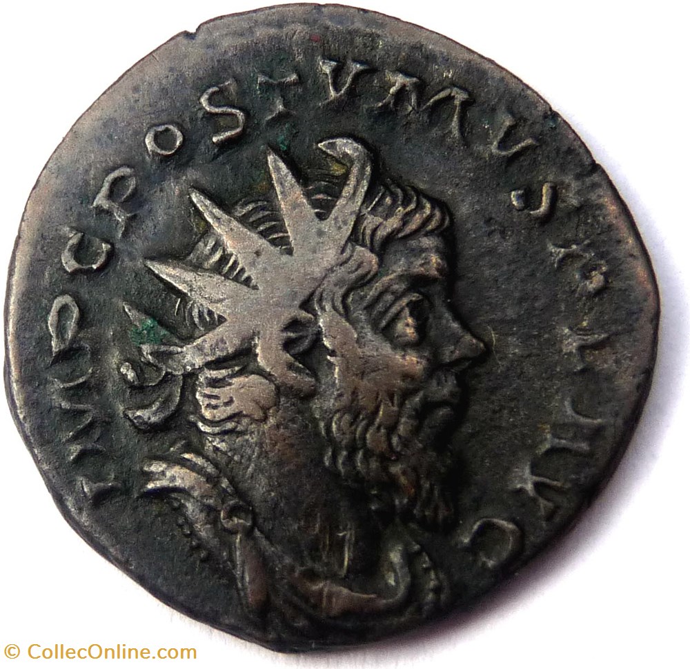 monnaies antiques jc ap romaines republicaines imperiales postume 262 cologne salvs avg