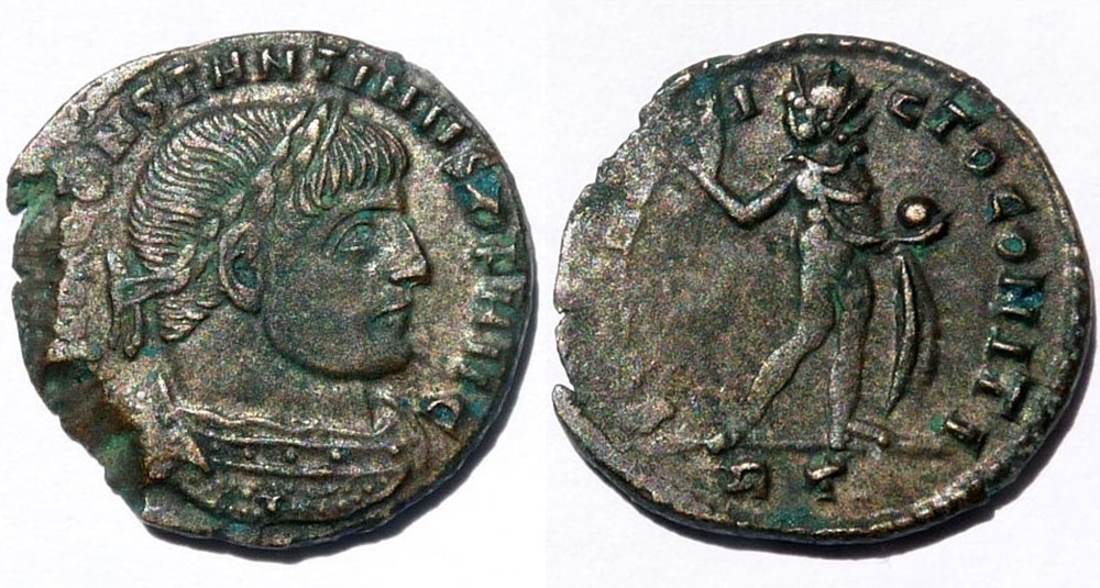 RIC 336/Constantin 1er 312-313/Rome/SOLI INVICTO COMITI monnaies antiques romaines imperiales et republicaines ric 336 constantin 1er 312 313 rome soli invicto comiti