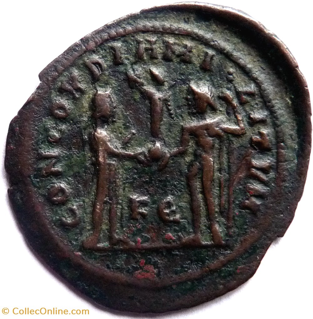monnaies antiques romaines imperiales et republicaines maximien hercule 295 299 cyzique concordia militvm