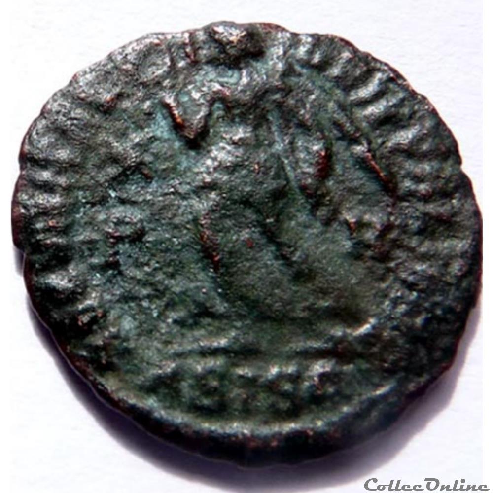 Valens 367-375/Siscia/SECVRITAS REIPVBLICAE monnaie antique av jc ap romaine valens 367 375 siscia secvritas reipvblicae