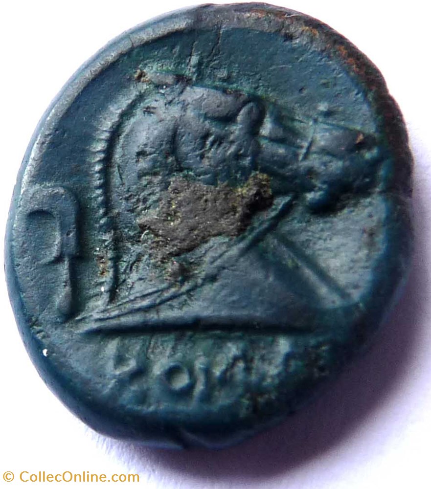Litra anonyme -241/-235 monnaies antiques av jc ap romaines republicaines imperiales litra anonyme 241 235