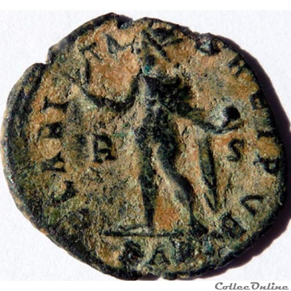 Constantin II 317-318/Arles/CLARITAS REIPVB monnaie antique av jc ap romaine constantin ii 317 318 arles claritas reipvb