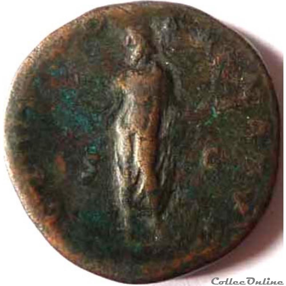 Antonin le Pieux 142/Sesterce/Rome/RIC III 605 monnaie antique romaine antonin le pieux 142 sesterce rome ric iii 605