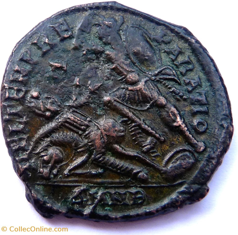 monnaies antiques romaines imperiales et republicaines constance ii 348 350 nicomedie fel temp reparatio