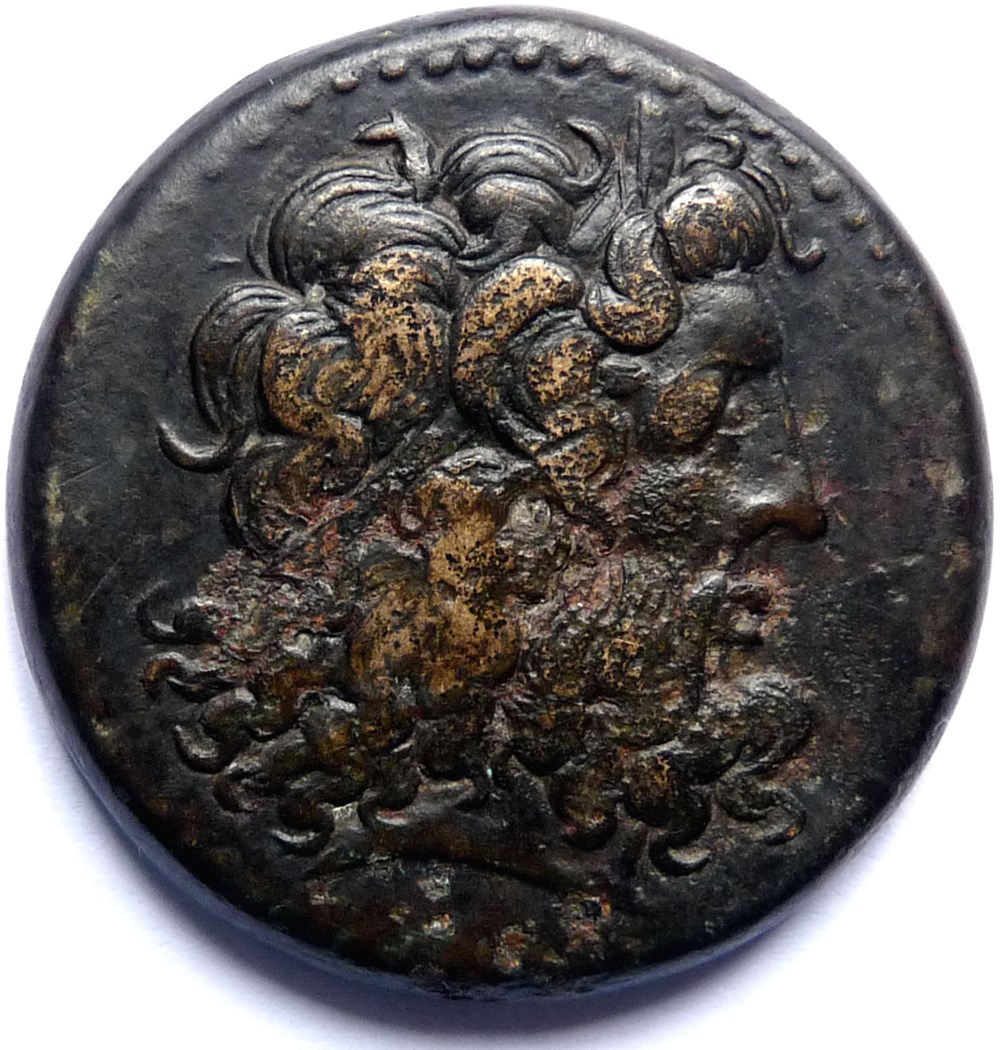 Royaume Lagide - Ptolémée III Evergète 246-222 monnaies antiques grecques royaume lagide ptolemee iii evergete 246 222