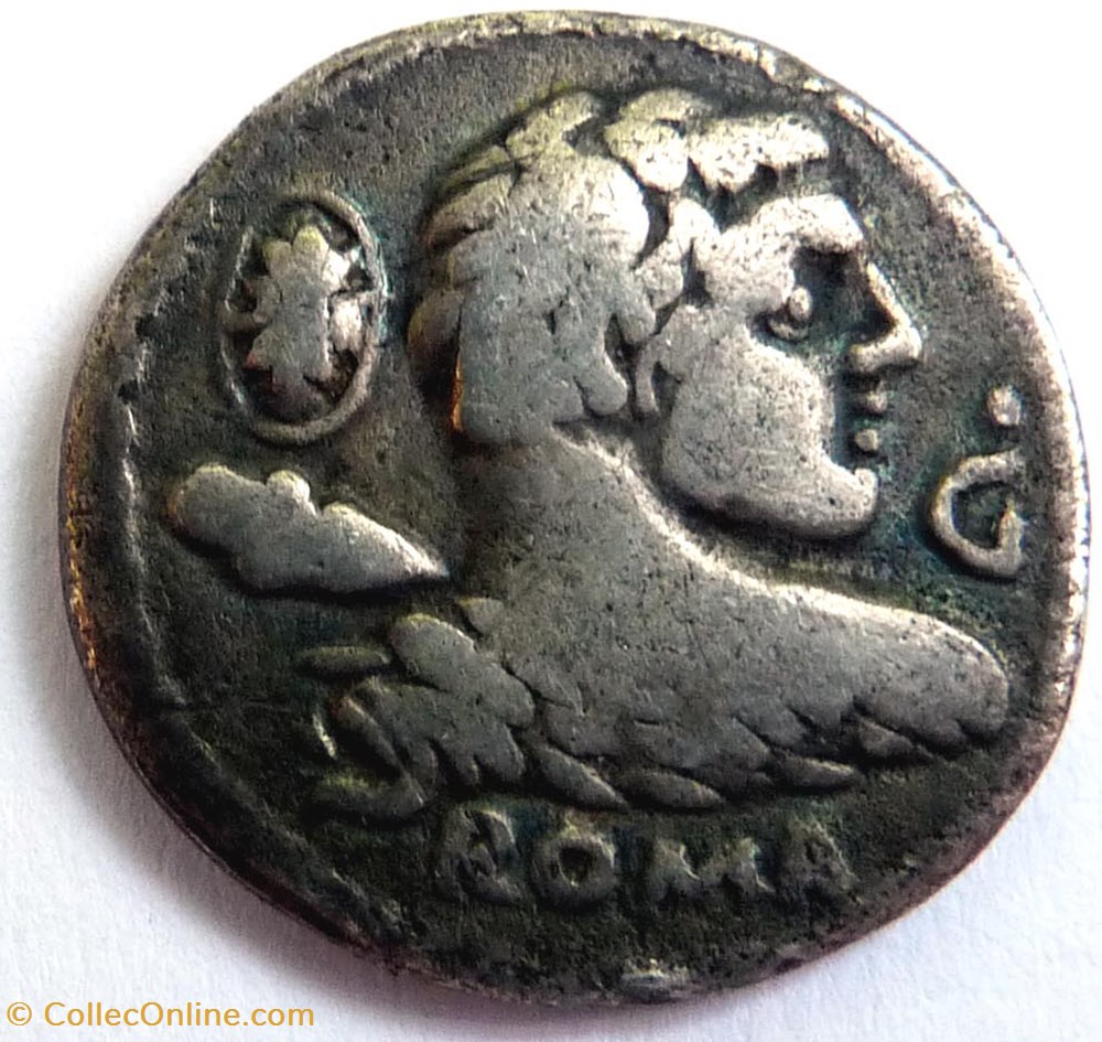Gens Cornelia -100/Denier/Hercule monnaie antique av jc ap romaine republicaine imperiale gens cornelia 100 denier hercule