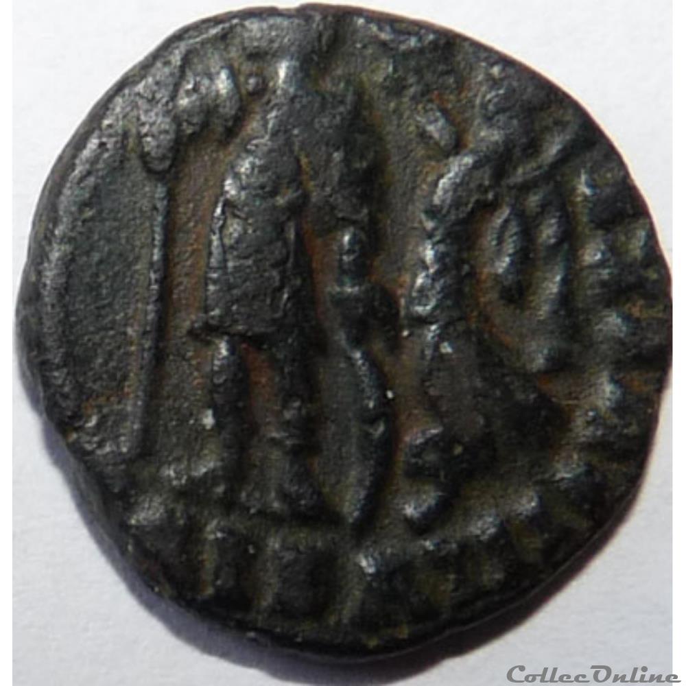 Honorius 395-401/Alexandrie/VIRTVS EXERCITI monnaie antique av jc ap romaine honorius 395 401 alexandrie virtvs exerciti