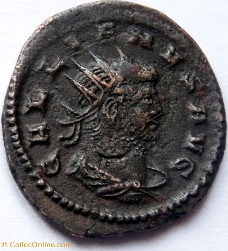 monnaie antiquite av jc ap romaine republicaine imperiale gallien 266 267 antioche soli invicto