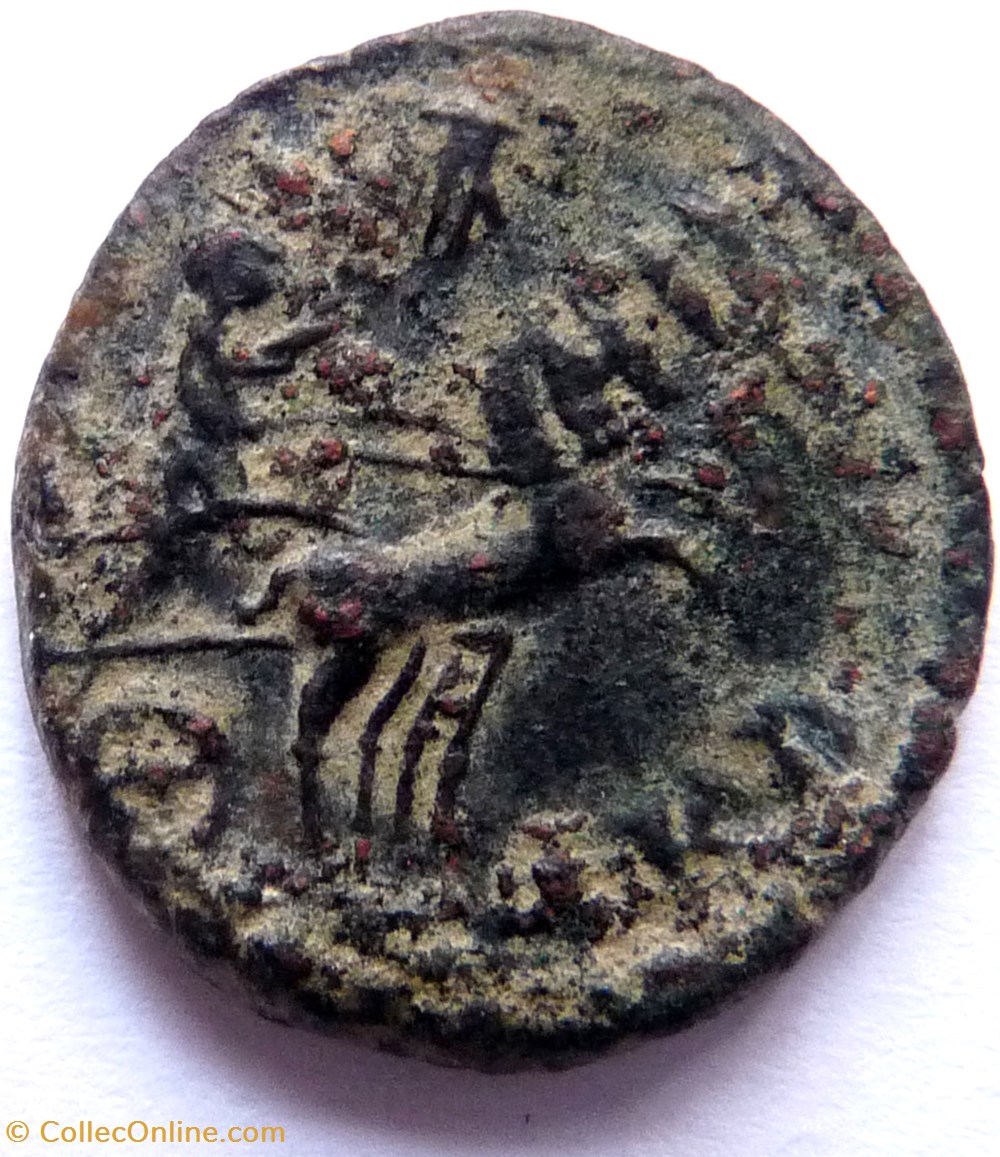 monnaies antiques romaines republicaines imperiales constantin divus 340 cyzique quadrige