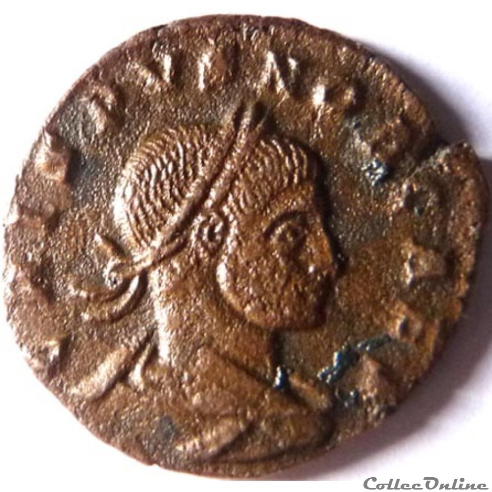 monnaie antique av jc ap romaine crispus 317 318 arles principia ivventvtis