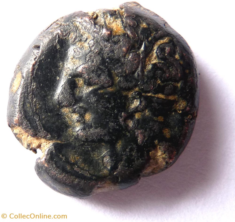 Monnaie de Carthage 400-350 av JC monnaies antiques autres monnaie de carthage 400 350 av jc