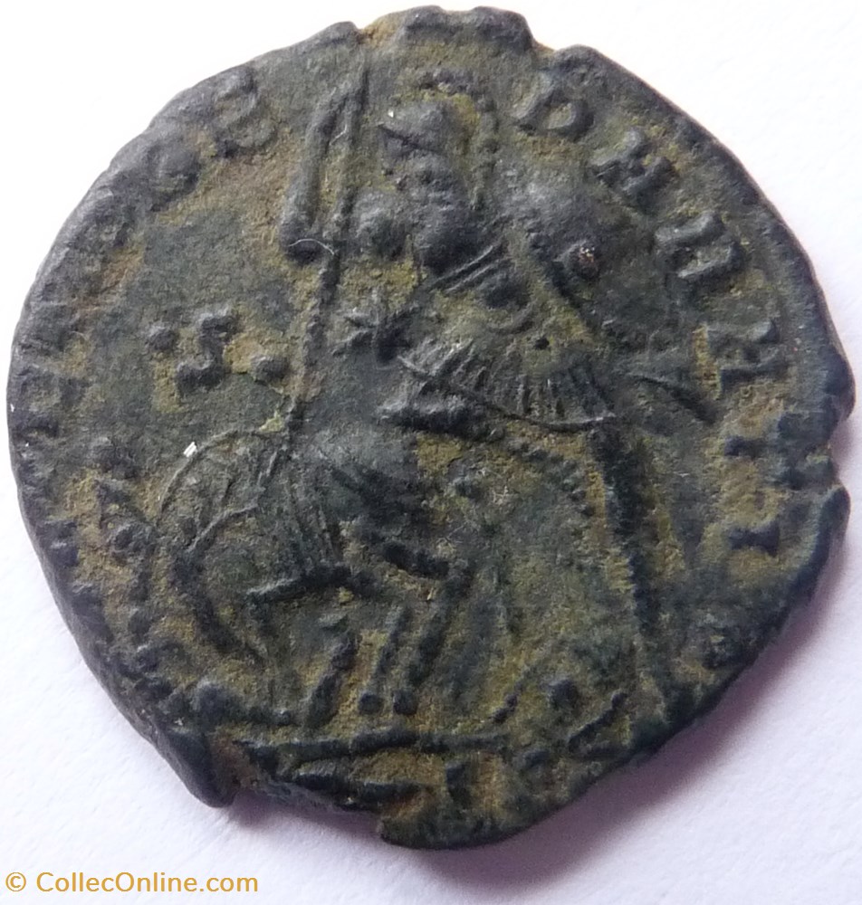 Constance Galle 351-354/Constantinople/FEL TEMP REPARATIO monnaies antiquite av jc ap romaines republicaines imperiales constance galle 351 354 constantinople fel temp reparatio