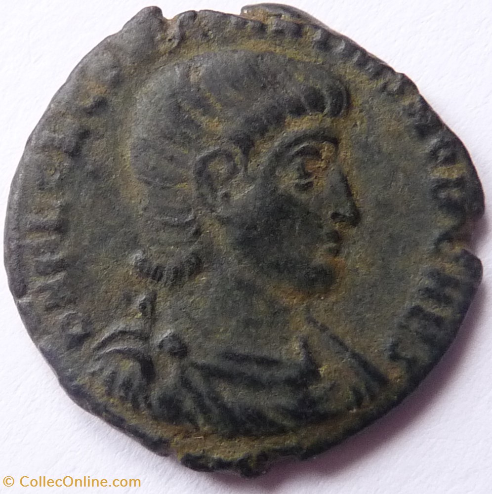 Constance Galle 351-354/Constantinople/FEL TEMP REPARATIO monnaies antiquite av jc ap romaines republicaines imperiales constance galle 351 354 constantinople fel temp reparatio
