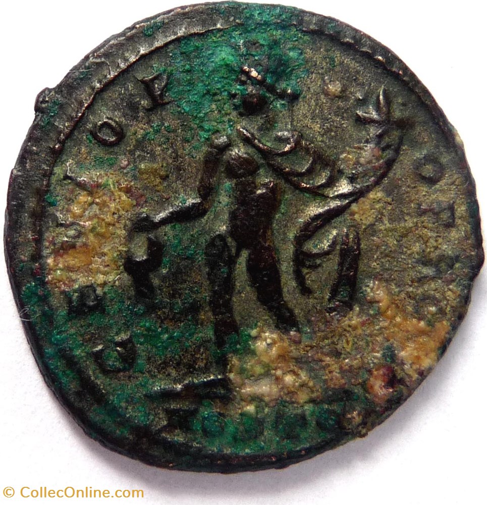 monnaies antiques a romaines republicaines imperiales licinius 1er 312 313 ostie genio pop rom