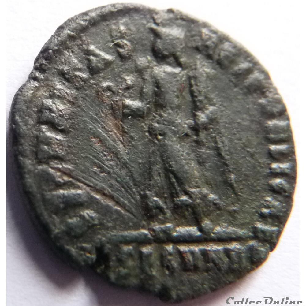 Gratien 367-375/Rome/SECVRITAS REIPVBLICAE monnaie antique av jc ap romaine gratien 367 375 rome secvritas reipvblicae