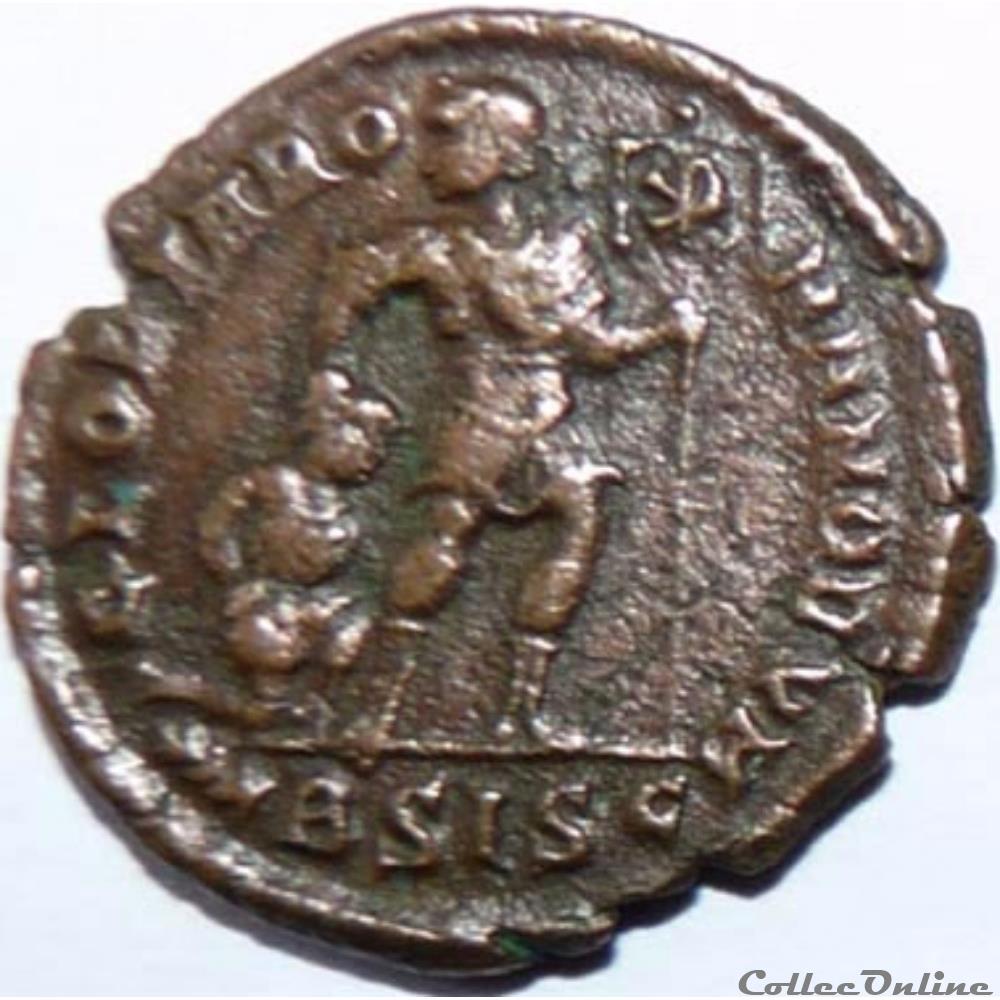 monnaie antique av jc ap romaine valens 364 367 siscia gloria romanorvm