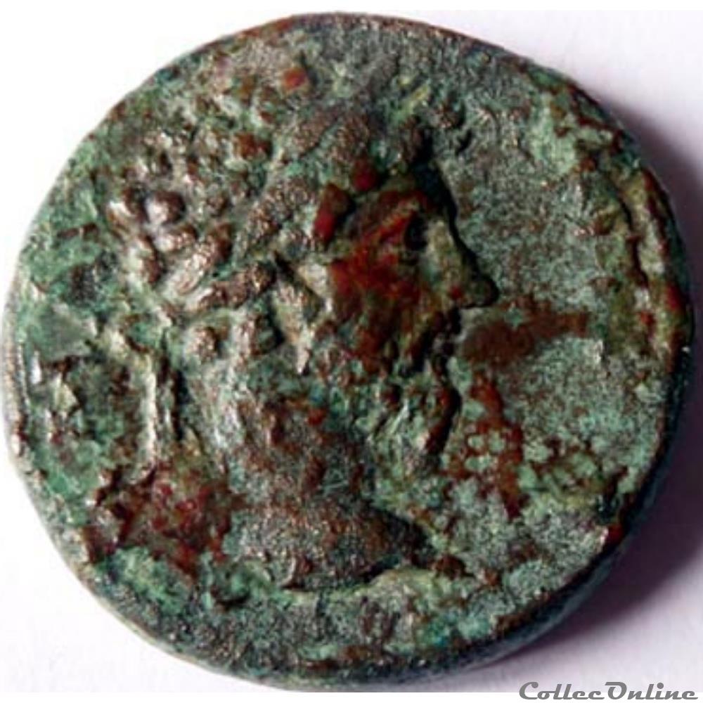 Marc Aurèle 161-180/Stobi en Macédoine monnaies antiques romaines provinciales marc aurele 161 180 stobi en macedoine