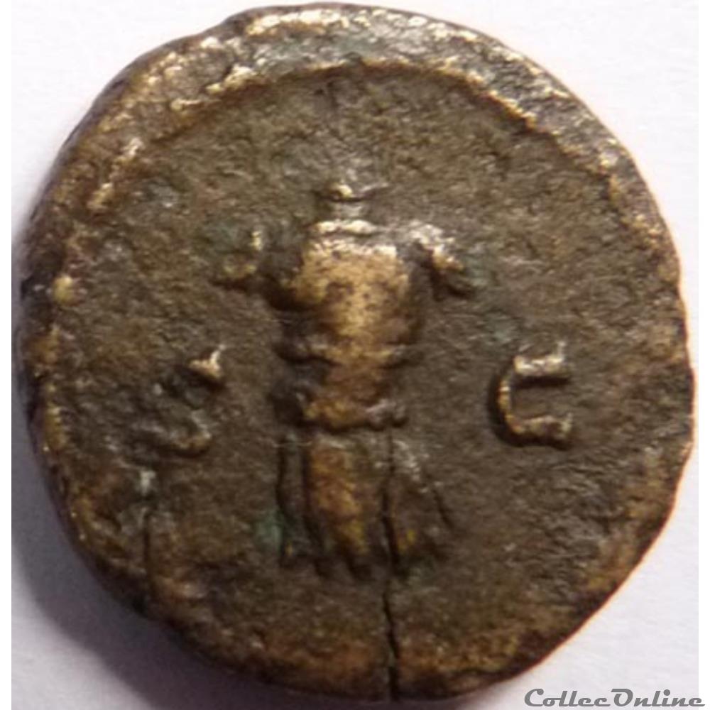 Quadrans 81-161/Rome/RIC II 19 monnaie antique romaine quadrans 81 161 rome ric ii 19