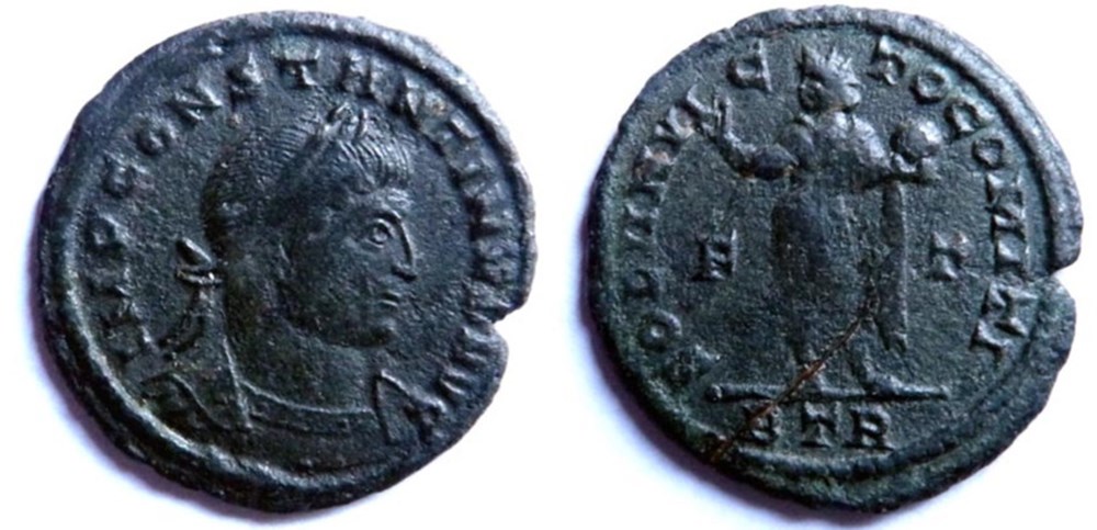 RIC 159/Constantin 1er 317-318/Trèves/SOLI INVICTO COMITI monnaies antiques romaines imperiales et republicaines ric 159 constantin 1er 317 318 treves soli invicto comiti