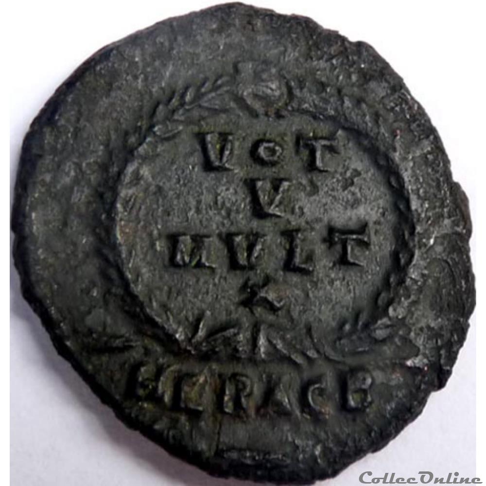 monnaies antiques romaines republicaines imperiales jovien 363 364 heraclee vot v mvlt x