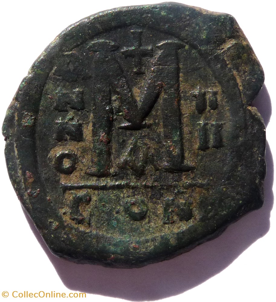 Justin II et Sophie/Constantinople monnaie antique av jc ap byzantine justin ii et sophie constantinople