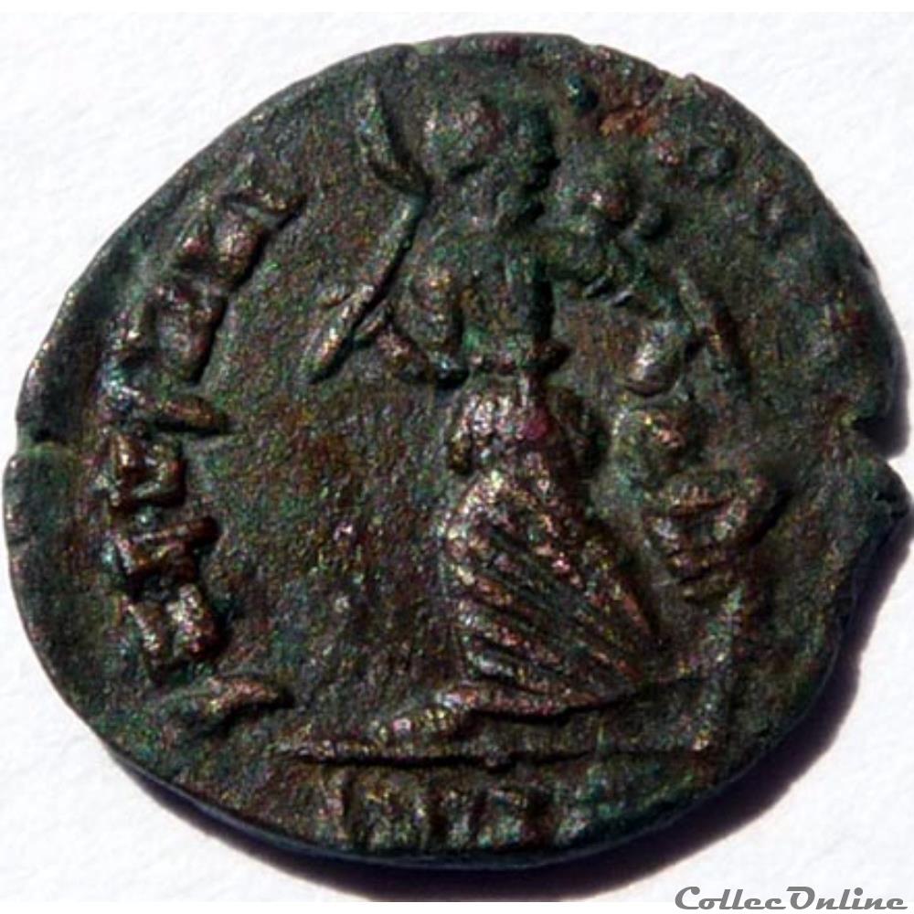 Valentinien II 388-392/Heraclée/SALVS REIPVBLICAE monnaie antique av jc ap romaine valentinien ii 388 392 heraclee salvs reipvblicae