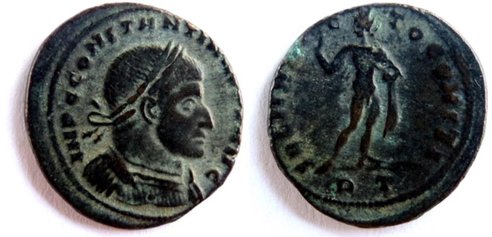 monnaies antiques romaines imperiales et republicaines ric 325 constantin 1er 312 313 rome soli invicto comiti