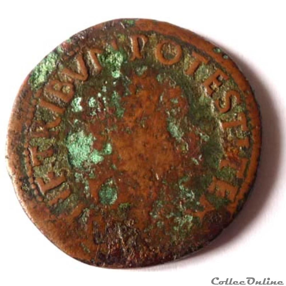 Drusus 21-22/As/SC monnaie antique av jc ap romaine drusus 21 22 as sc