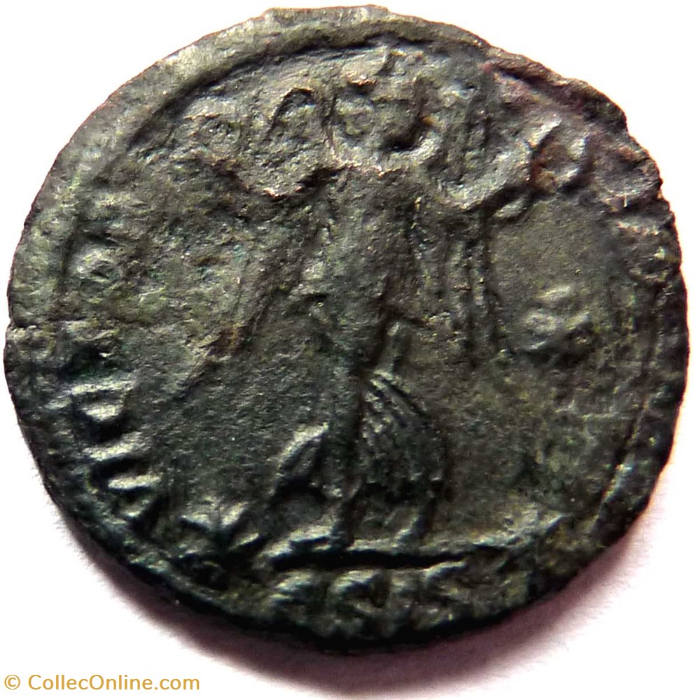 monnaies antiques romaines republicaines imperiales constance ii 347 siscia victoria avgg