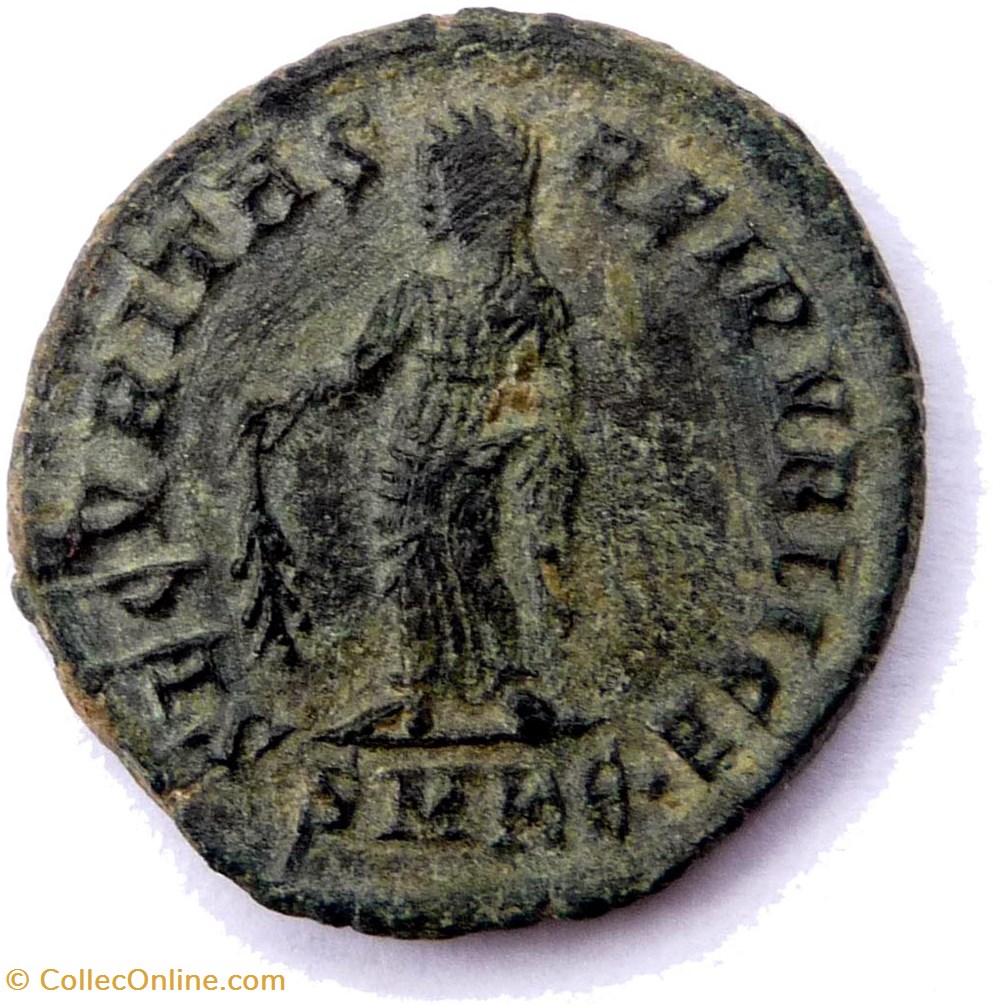 Hélène 325-326/Cyzique/SECVRITAS REIPVBLICE monnaies antiques romaines republicaines imperiales helene 325 326 cyzique secvritas reipvblice