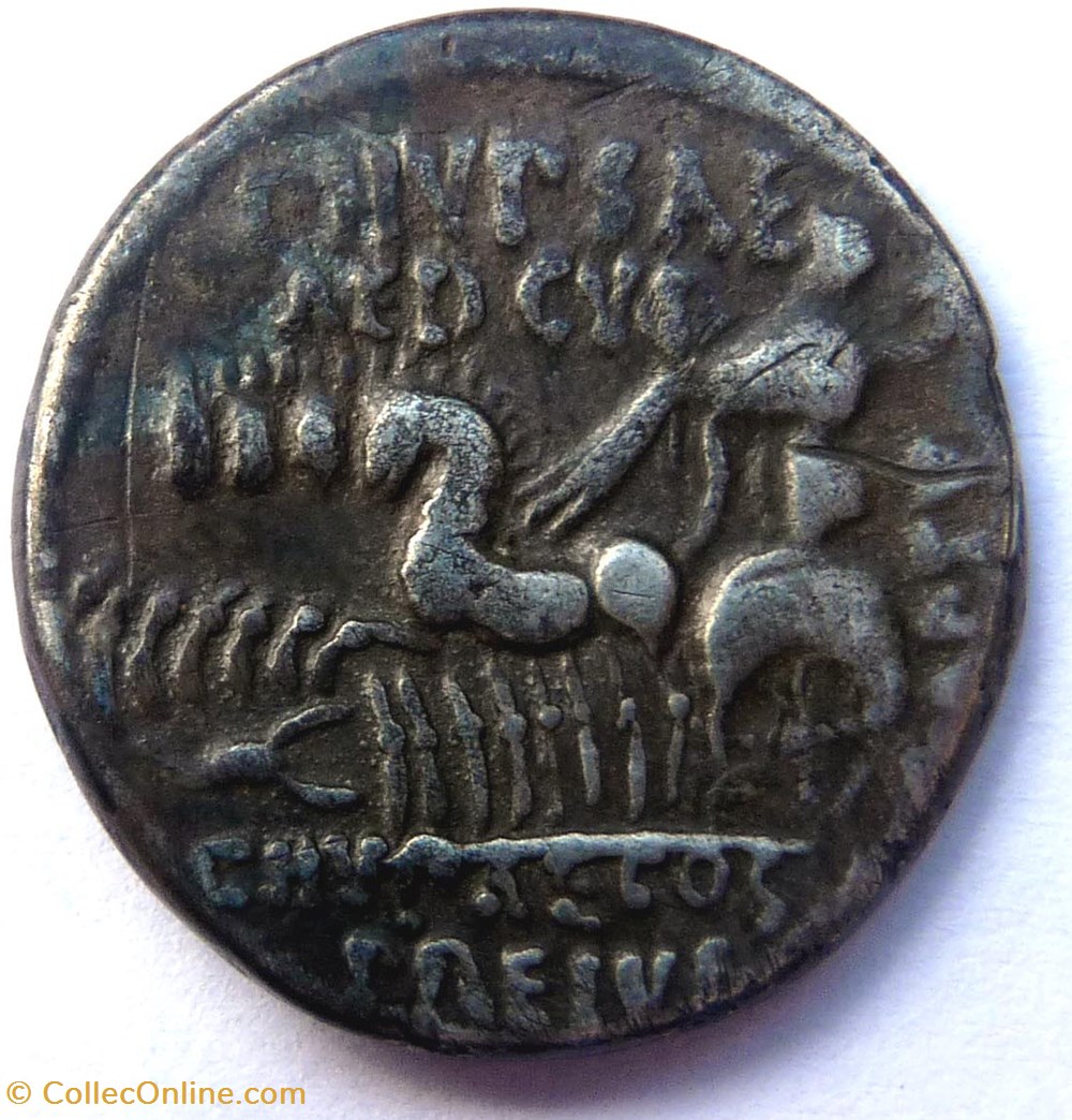 monnaies antiques romaines imperiales republicaines gens aemilia 58 denier rome roi aretas
