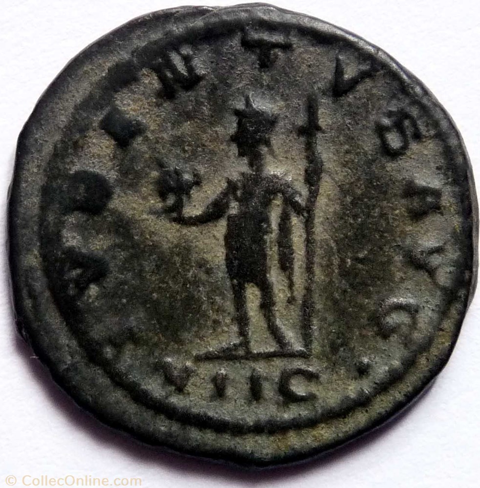 Gallien 266-268/Antioche/IVBENTVS AVG monnaie antique jc ap romaine gallien 266 268 antioche ivbentvs avg