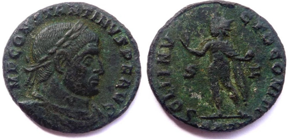 RIC 57/Constantin 1er 314-315/Arles/SOLI INVICTO COMITI monnaies antiques romaines imperiales et republicaines ric 57 constantin 1er 314 315 arles soli invicto comiti