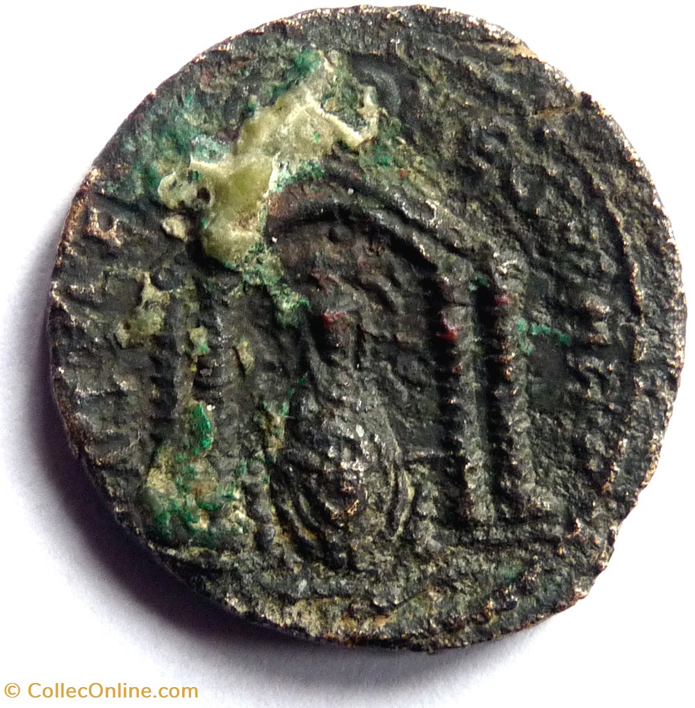 Nisibe en Mésopotamie/Philippe 1er l'Arabe monnaies antiques romaines provinciales nisibe en mesopotamie philippe 1er arabe