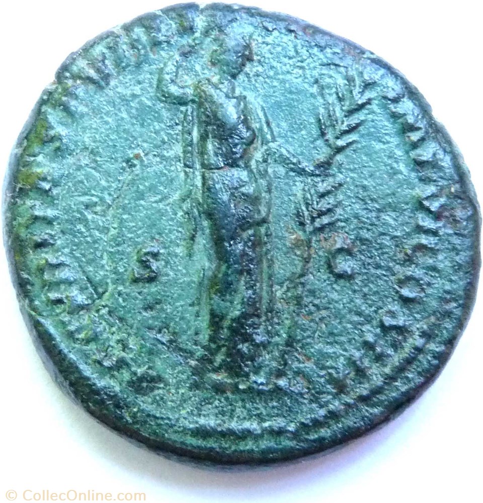 Marc Aurèle 172-173/As/Rome/SECVRITAS PVBLICA monnaie antique av jc ap romaine marc aurele 172 173 as rome secvritas pvblica