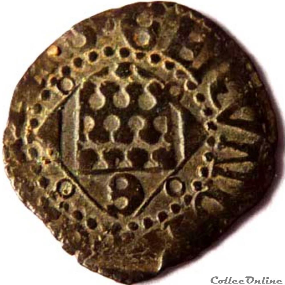 monnaie philippe iii espagne 1598 1621 gerone denier
