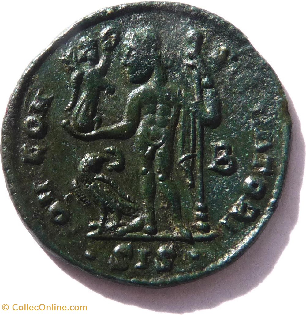 monnaies antiques romaines republicaines imperiales licinius 1er 315 316 siscia iovi conservatori