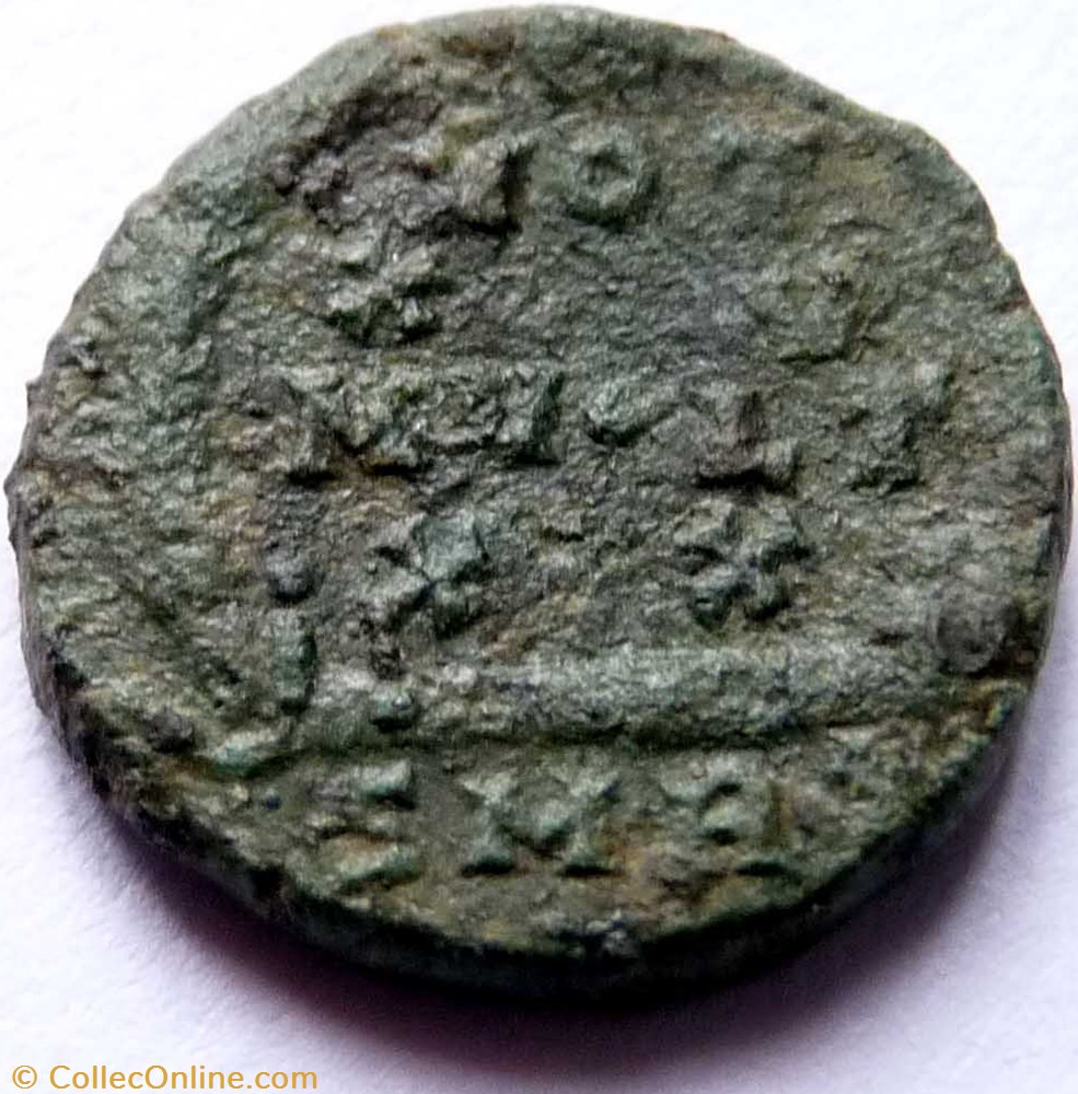 Théodose 378-383/Rome/VOT XV MVLT XX monnaie antique av jc a ap romaine imperiale theodose 378 383 rome vot xv mvlt xx