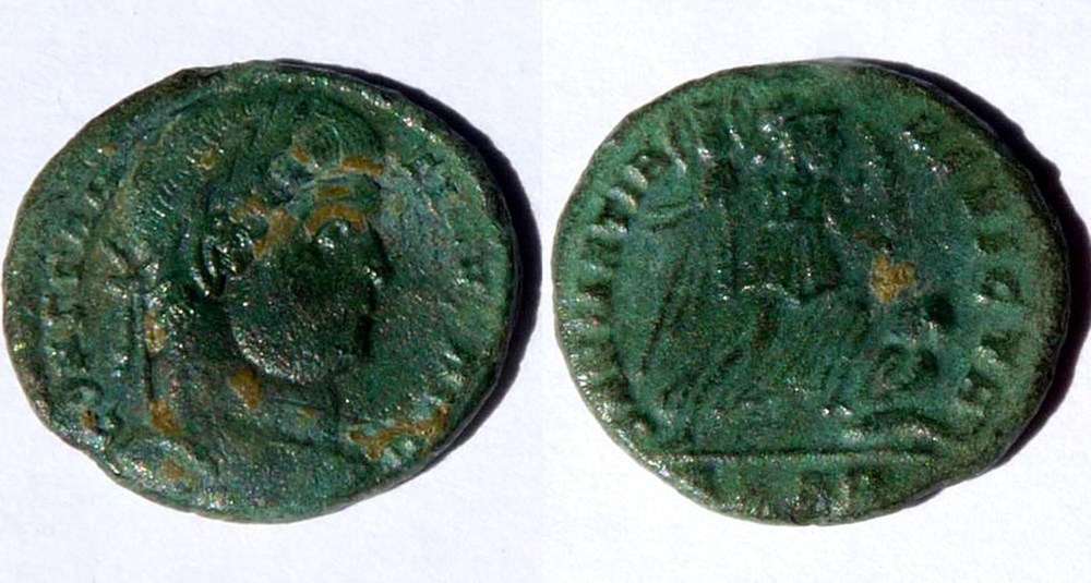 SARMATIA DEVICTA/323-324/Arles monnaies antiques romaines imperiales et republicaines sarmatia devicta 323 324 arles