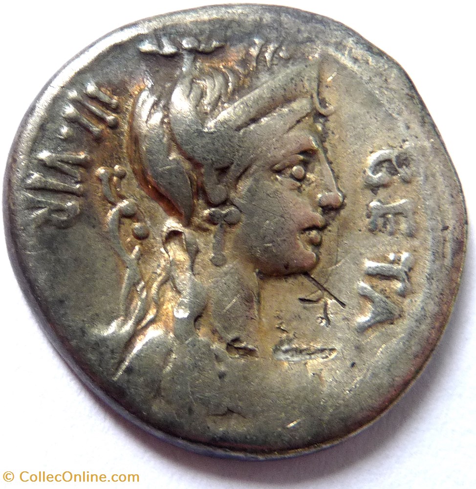 monnaies antiques romaines imperiales et republicaines gens hosidia 68 rome diane
