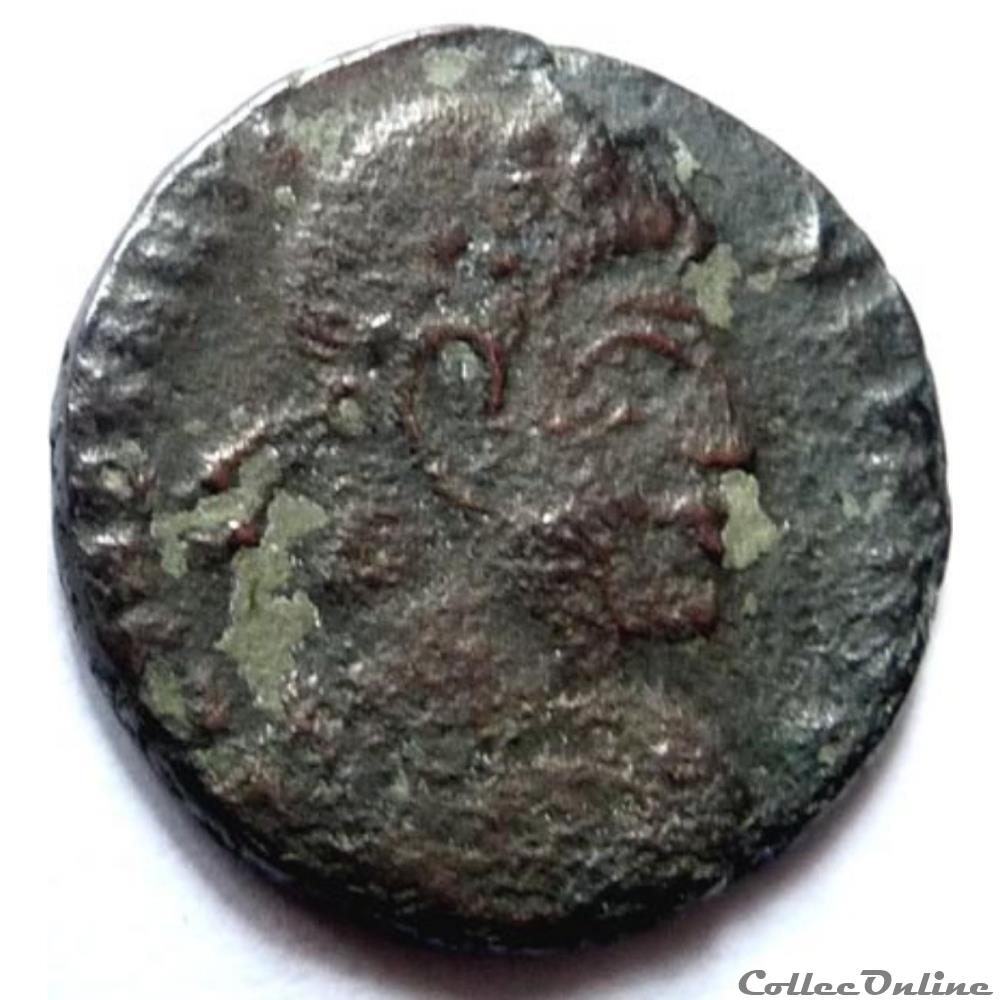 monnaie antique jc ap romaine constance ii 341 347 siscia victoriae dd avgg q nn