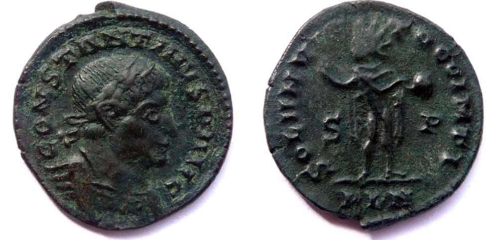 RIC 111 var/Constantin 1er 317/Londres/SOLI INVICTO COMITI monnaies antiques romaines imperiales et republicaines ric 111 var constantin 1er 317 londres soli invicto comiti