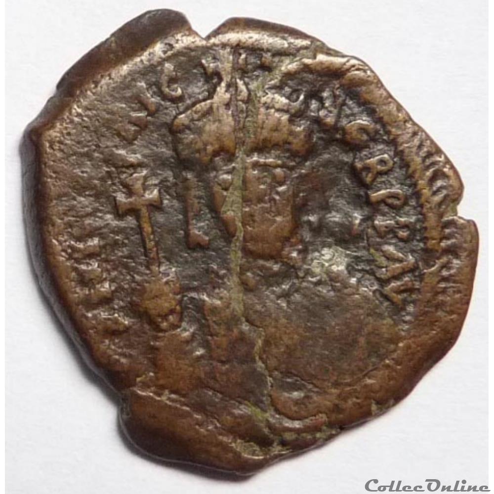 Maurice Tibère monnaie antique av jc ap byzantine maurice tibere