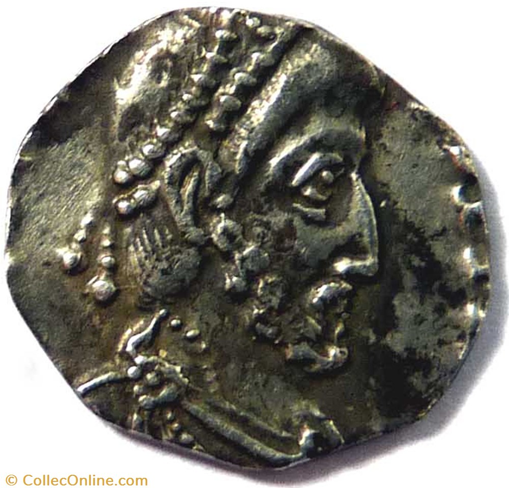 monnaie antique av jc ap romaine republicaine imperiale eugene 392 394 treves virtvs romanorvm