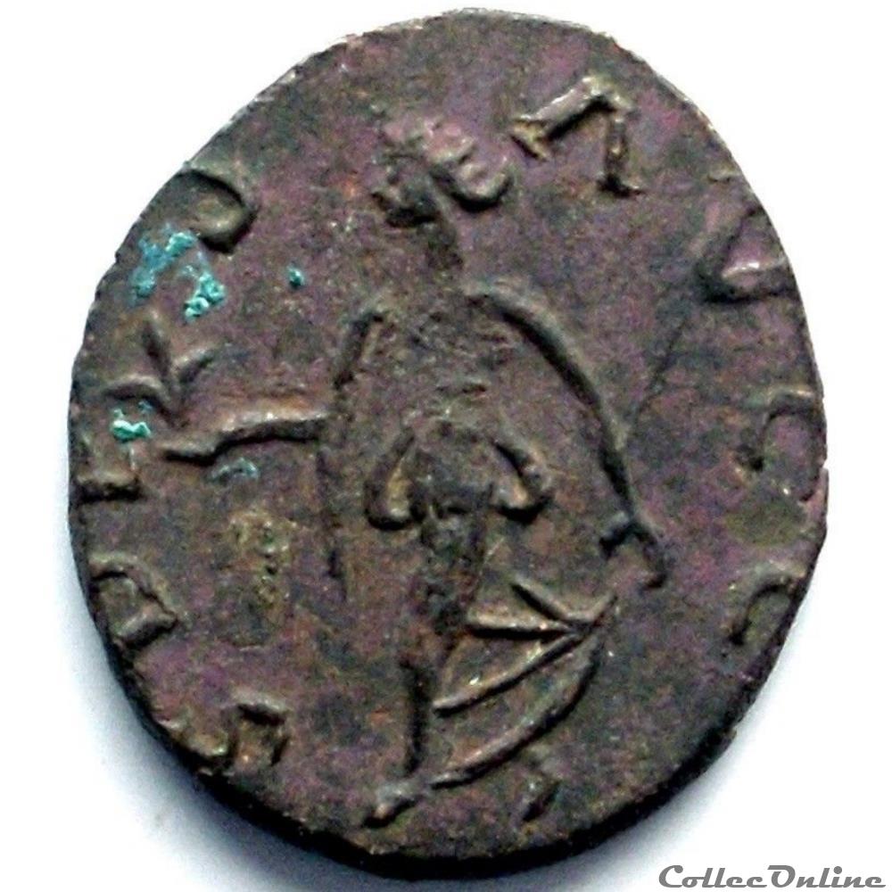 monnaie antique romaine imitation pour tetricus 1er
