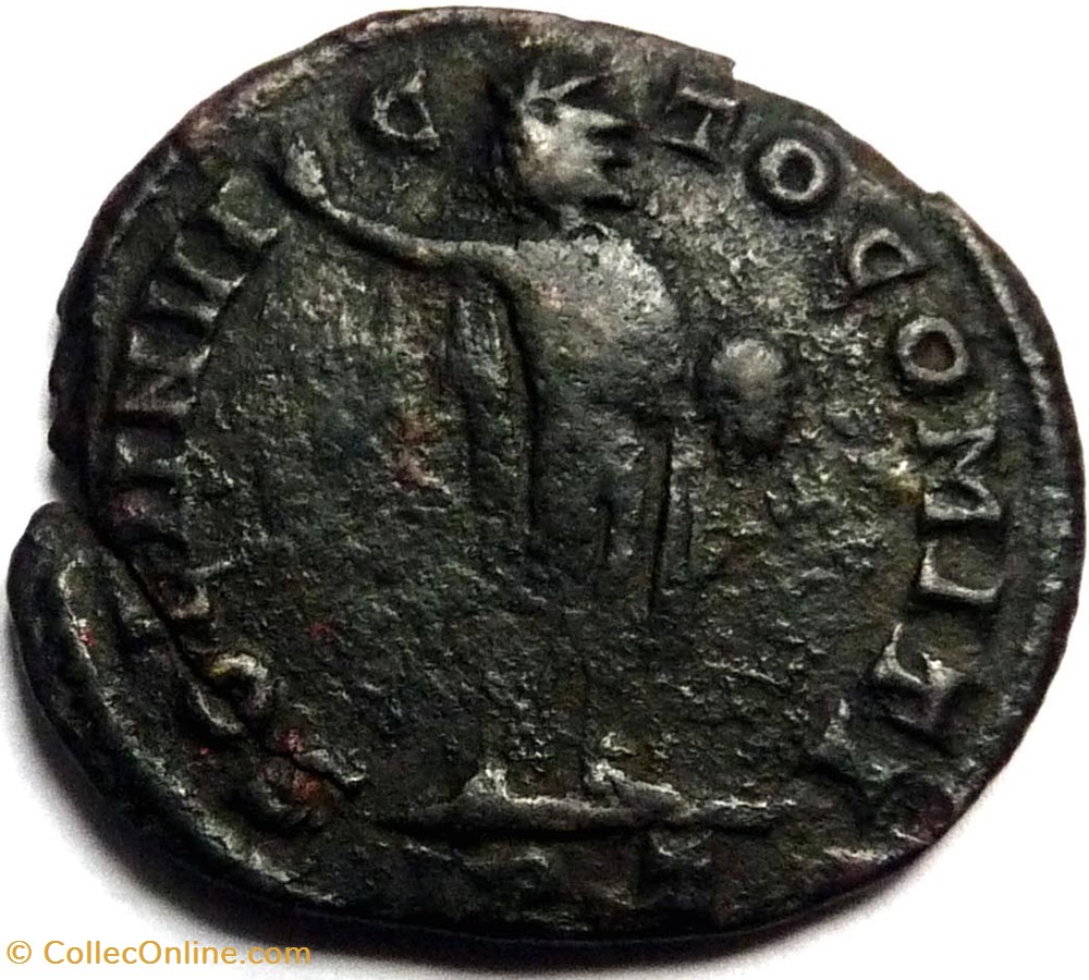 Maximin Daia auguste 312-313/Ticinum/SOLI INVICTO COMITI monnaies antiques romaines imperiales et republicaines maximin daia auguste 312 313 ticinum soli invicto comiti
