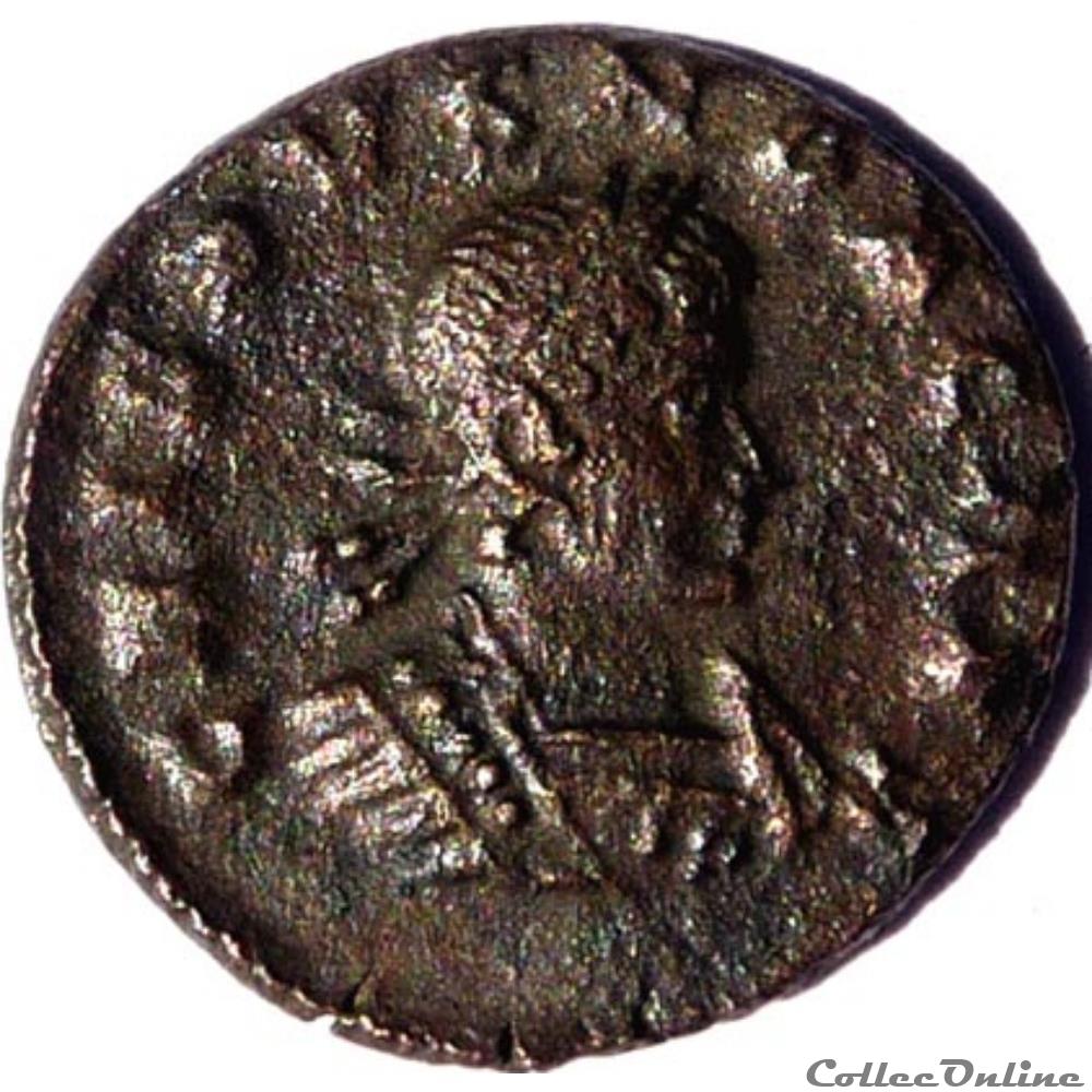 Crispus 317/Londres/SOLI INVICTO COMITI monnaie antique av jc a ap romaine crispus 317 londres soli invicto comiti