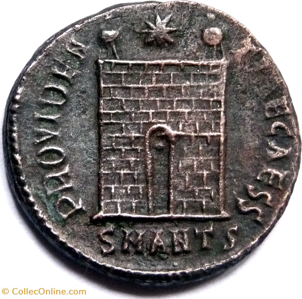 monnaies antiques romaines imperiales et republicaines constance ii 325 326 antioche providentiae caess