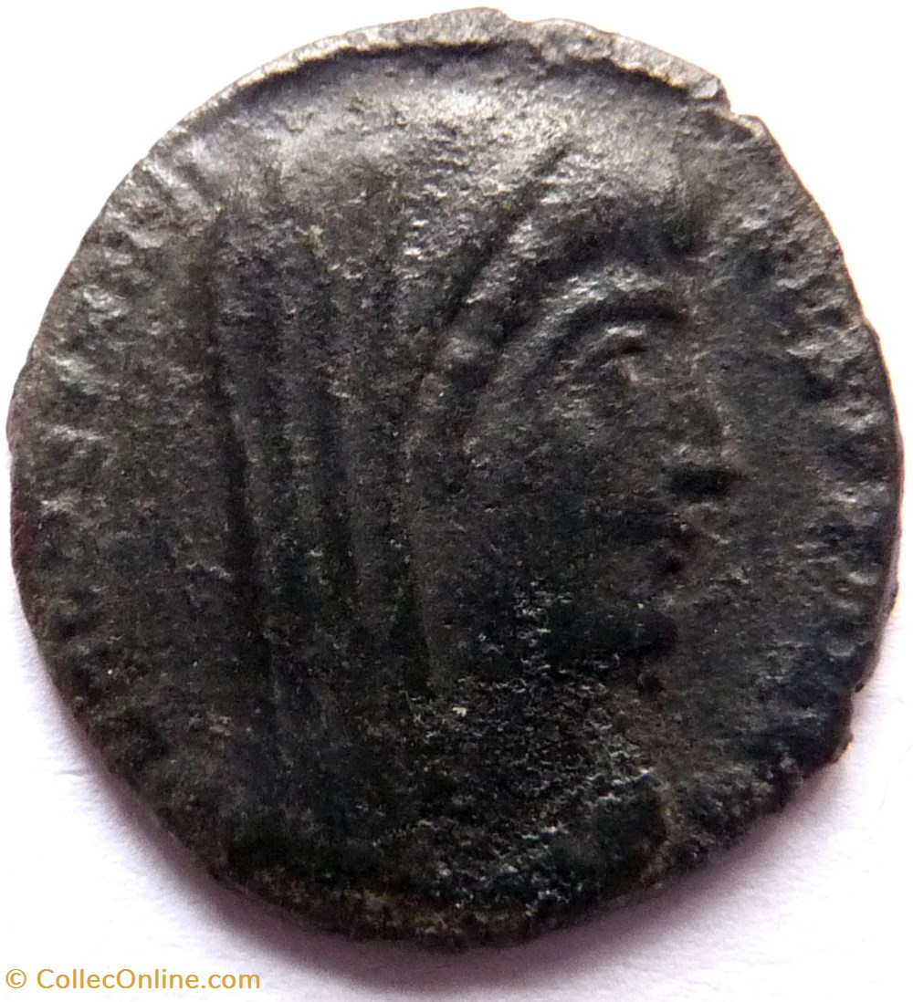 Constantin divus 337-340/Constantinople/Quadrige monnaies antiques romaines republicaines imperiales constantin divus 337 340 constantinople quadrige